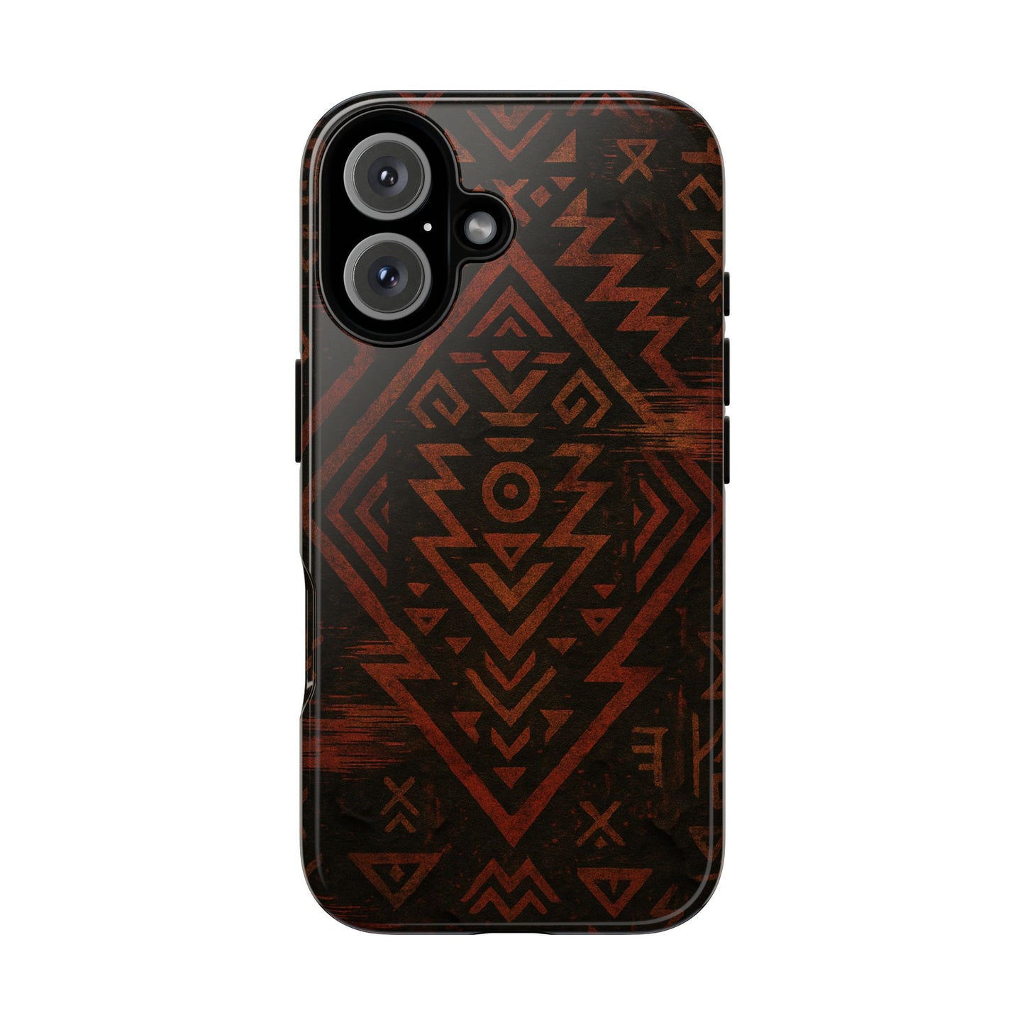 Tribal Glitch • Apple iPhone 16 • MagSafe® Magnetic Tough Case