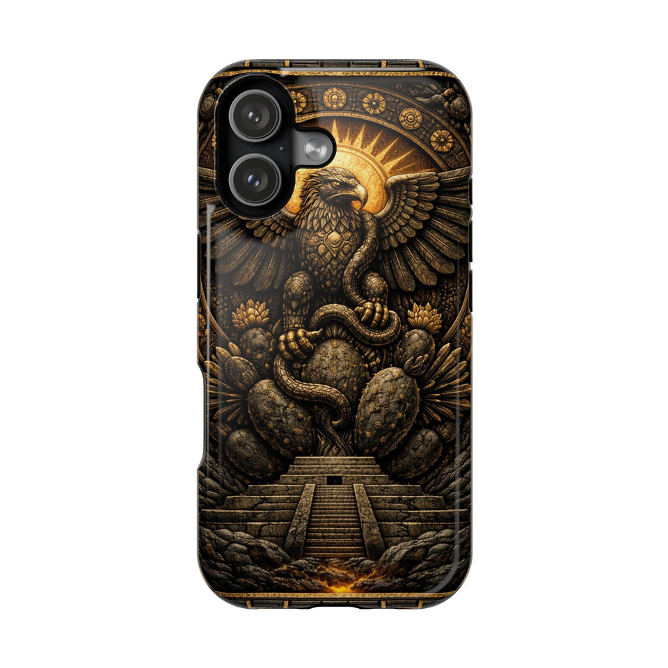Ocelotl • Jaguar Ascendancy • Empire of the Fifth Sun™ • Apple iPhone 17 Pro • MagSafe Tough Case