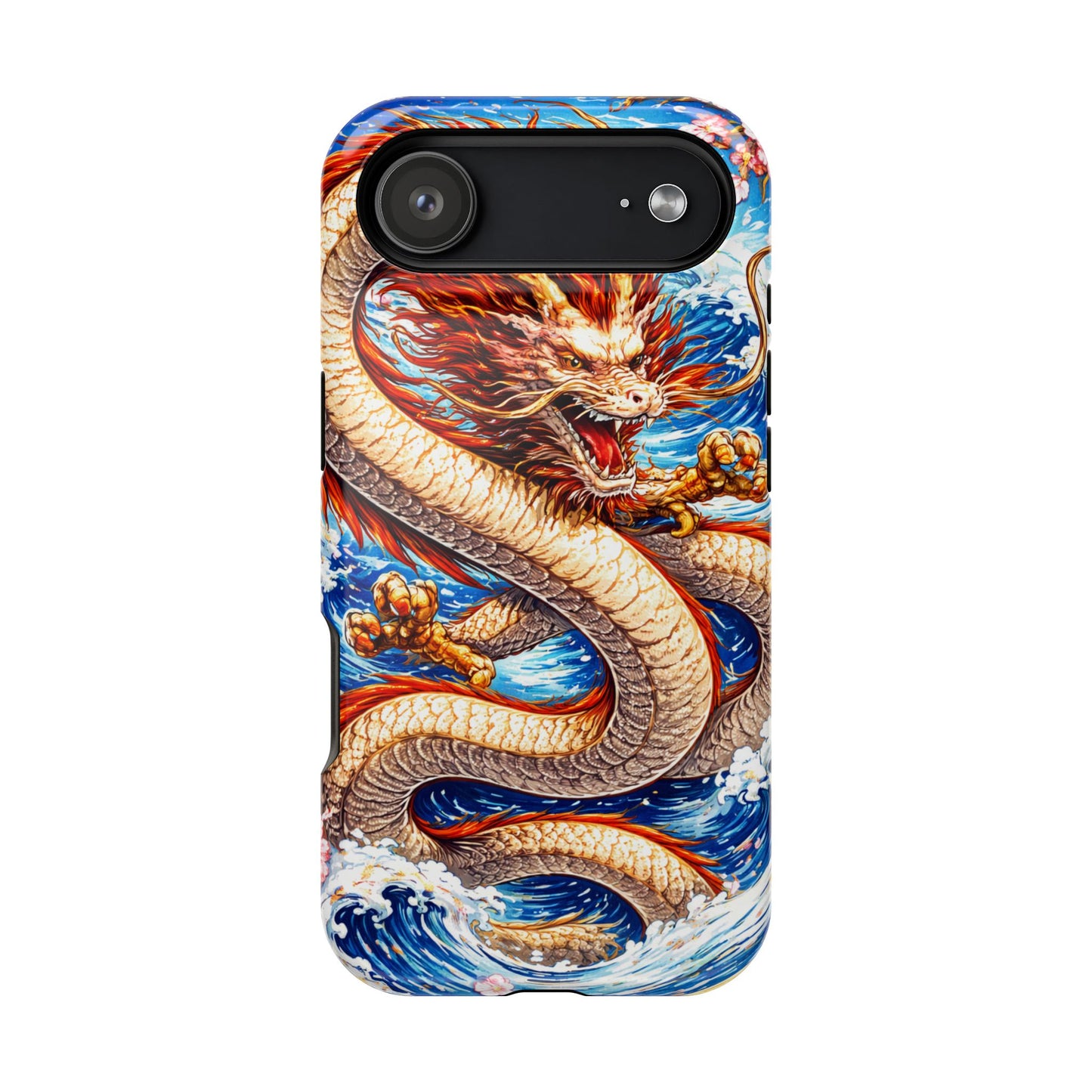 Heaven’s Mandate – Sovereign Oath • Obsidian Irezumi™ • Apple iPhone 17 Pro • MagSafe Tough Case