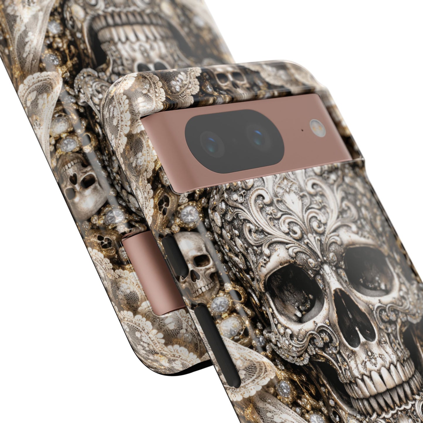 Chrome Requiem • Google Pixel 8 • Tough Case • Wireless Friendly