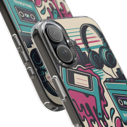 Retro Beats • Apple iPhone 16 • Clear Case