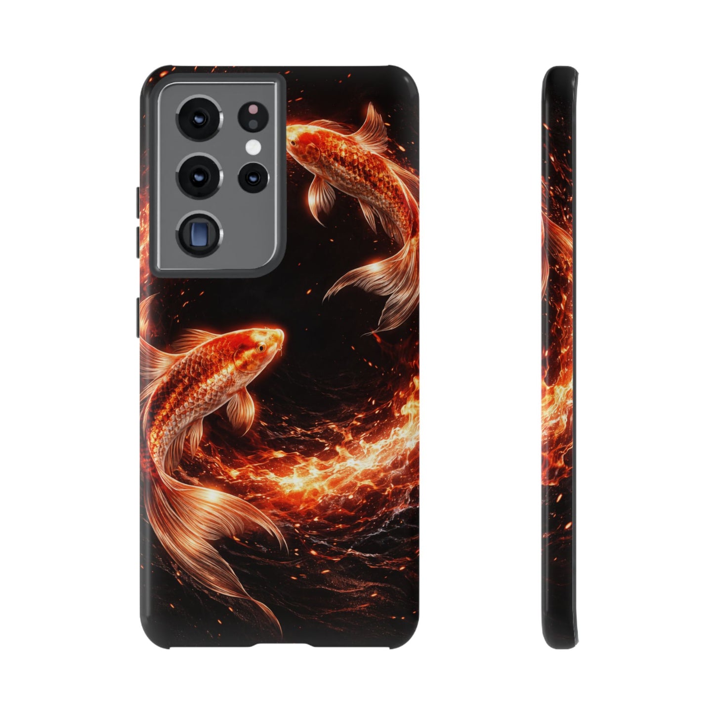 Fire Koi • Samsung Galaxy S21 • MagSafe® Tough Case • Wireless Friendly