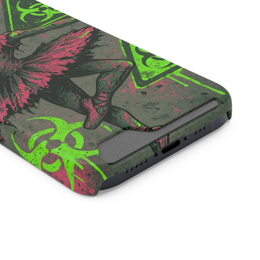Biohazard Ballerina • Apple iPhone 13 • MagSafe® Tough Case with Card Holder