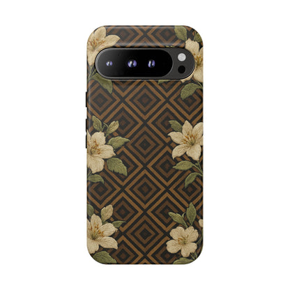 Velvet Bloom • Google Pixel 9  •Tough Case • Wireless Friendly