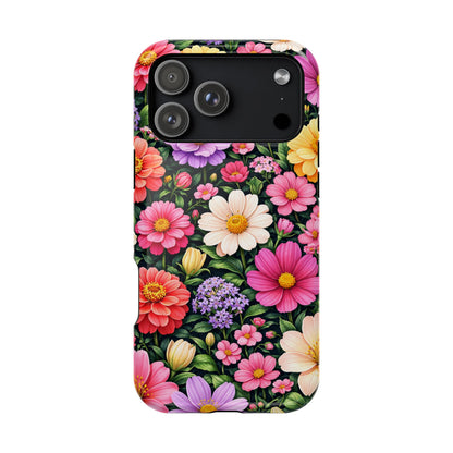 Untamed Garden • Floral Fusion • Apple iPhone 17 Pro • MagSafe® Tough Case