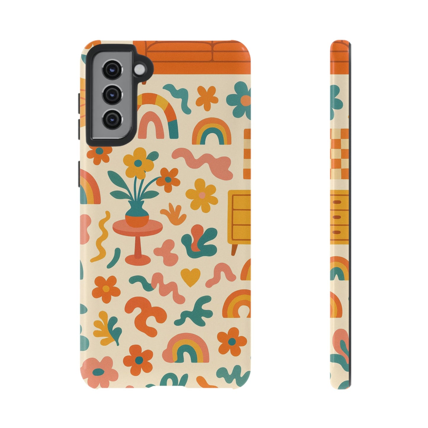 Dopamine Decor • Samsung Galaxy S21 • Tough Case • Wireless Friendly