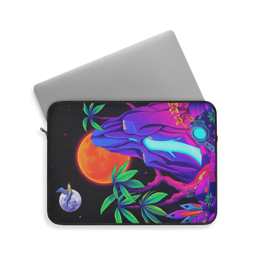 Lunar Paradise • Single Zipper Laptop Sleeve