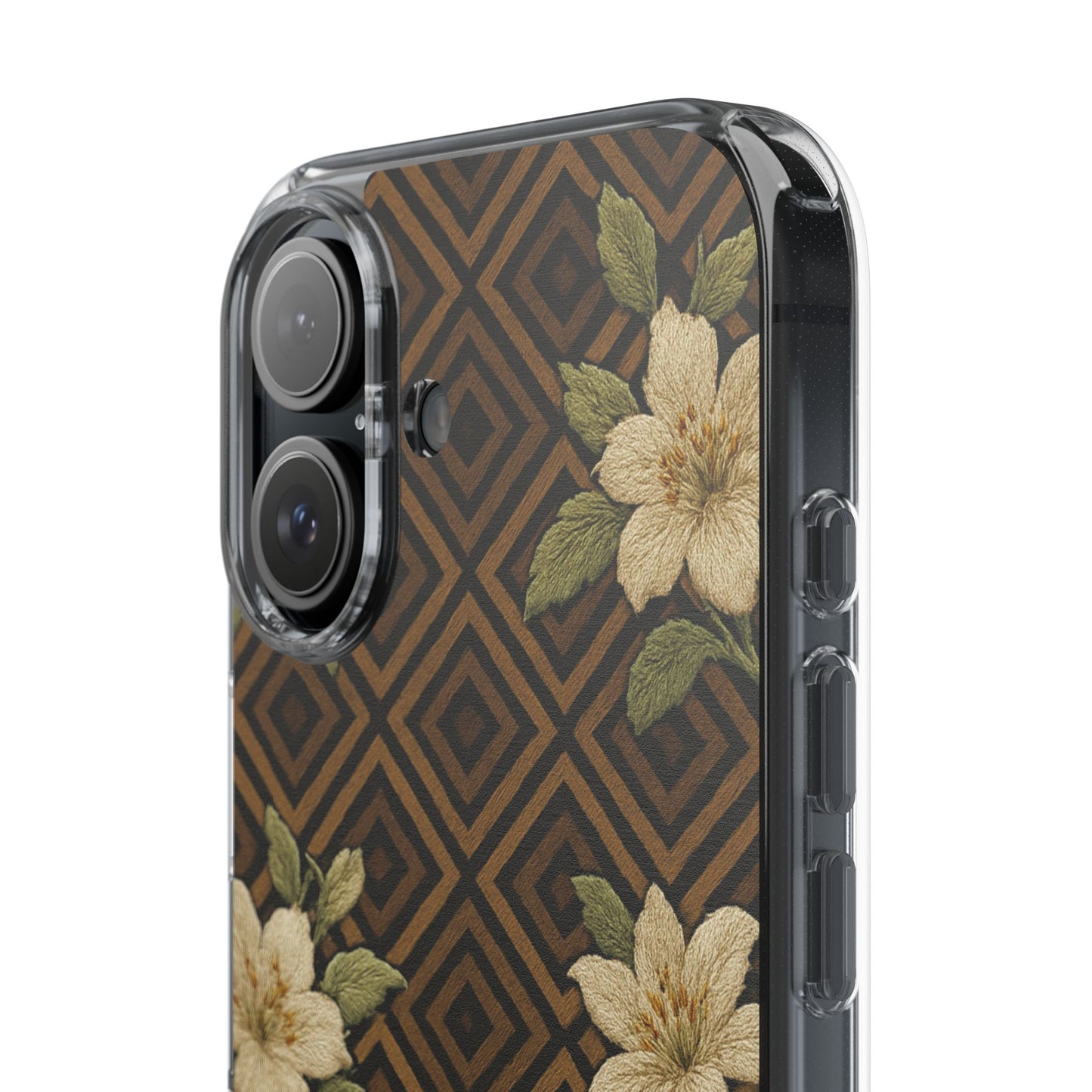 Velvet Bloom • Apple iPhone 16 • Clear Case