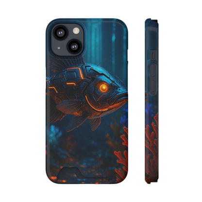 Ember Fins • Apple iPhone 13 • Tough Case with Card Holder • MagSafe®