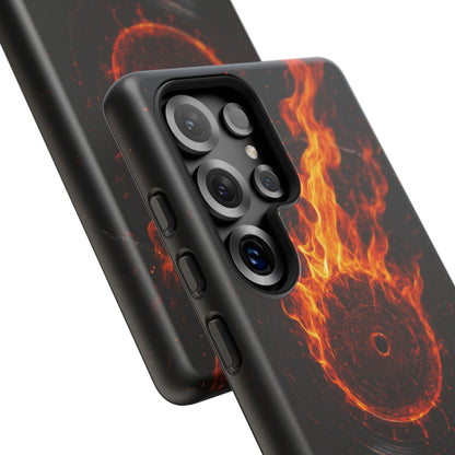 Vinyl Inferno • Samsung Galaxy S25 • MagSafe® Magnetic Tough Case