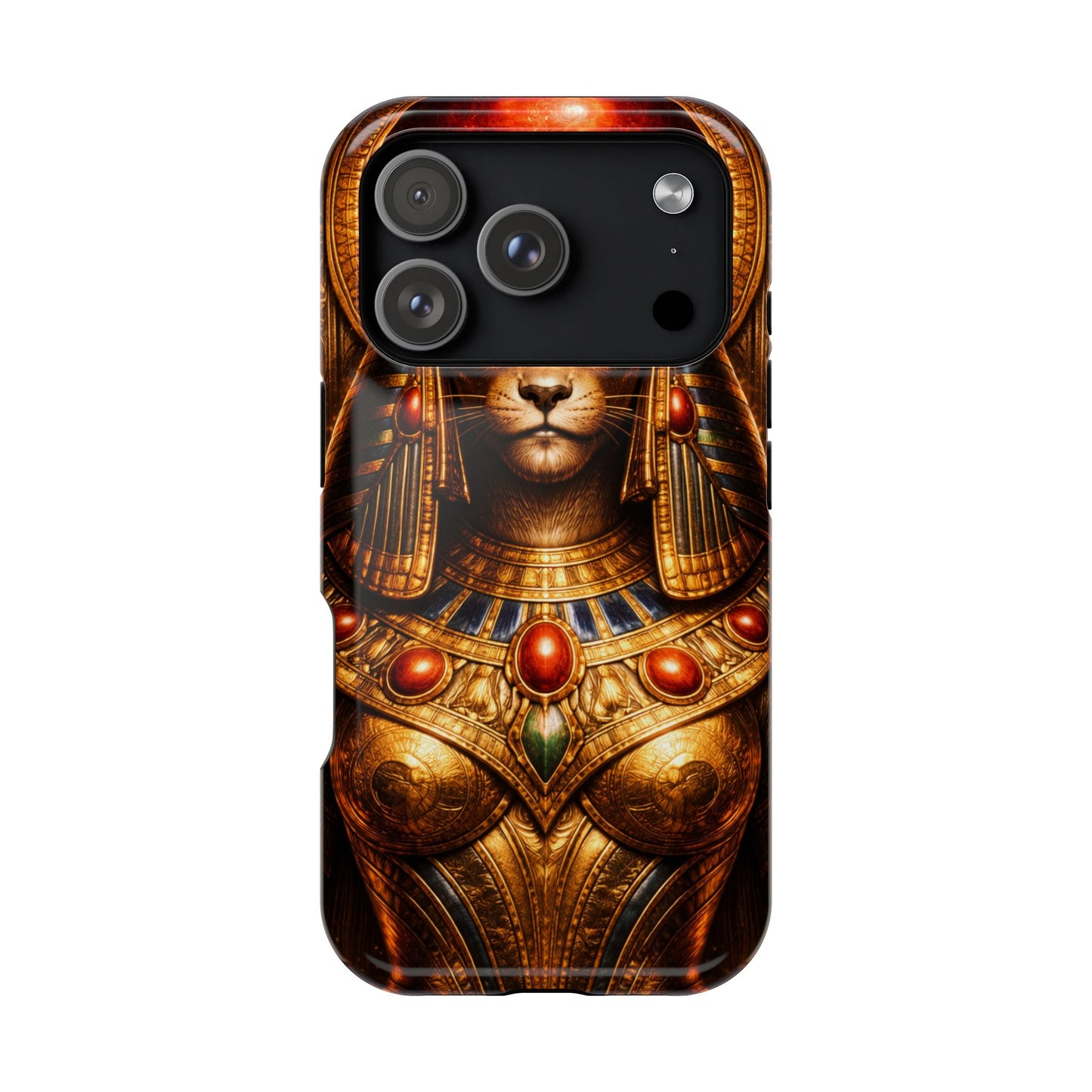 Sekhmet • War • Temple of the Gods™ • Relic II • Apple iPhone 17 Pro • MagSafe® Tough Case