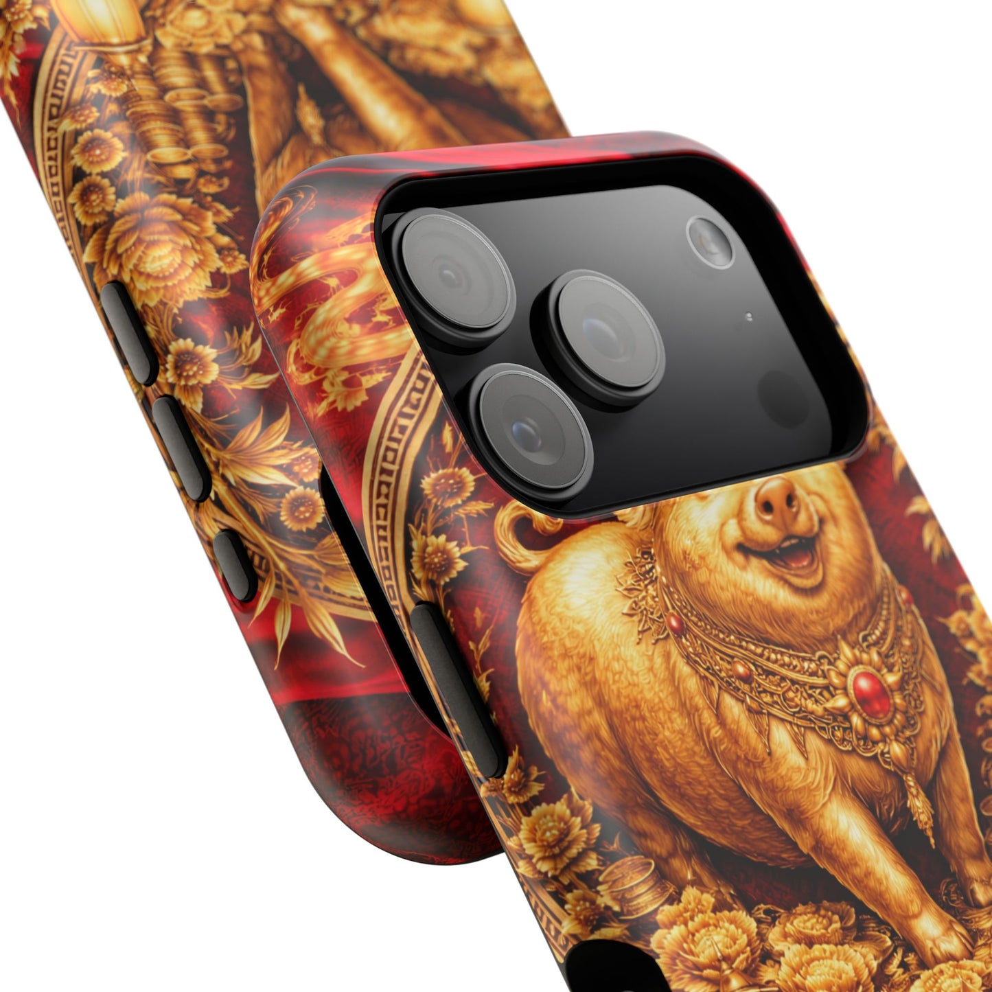 Pig • Lunar Armor • Imperial Banner • Apple iPhone 17 Pro • MagSafe Tough Case