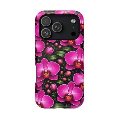 Velvet Orchid • Floral Fusion • Apple iPhone 17 Pro • MagSafe® Tough Case