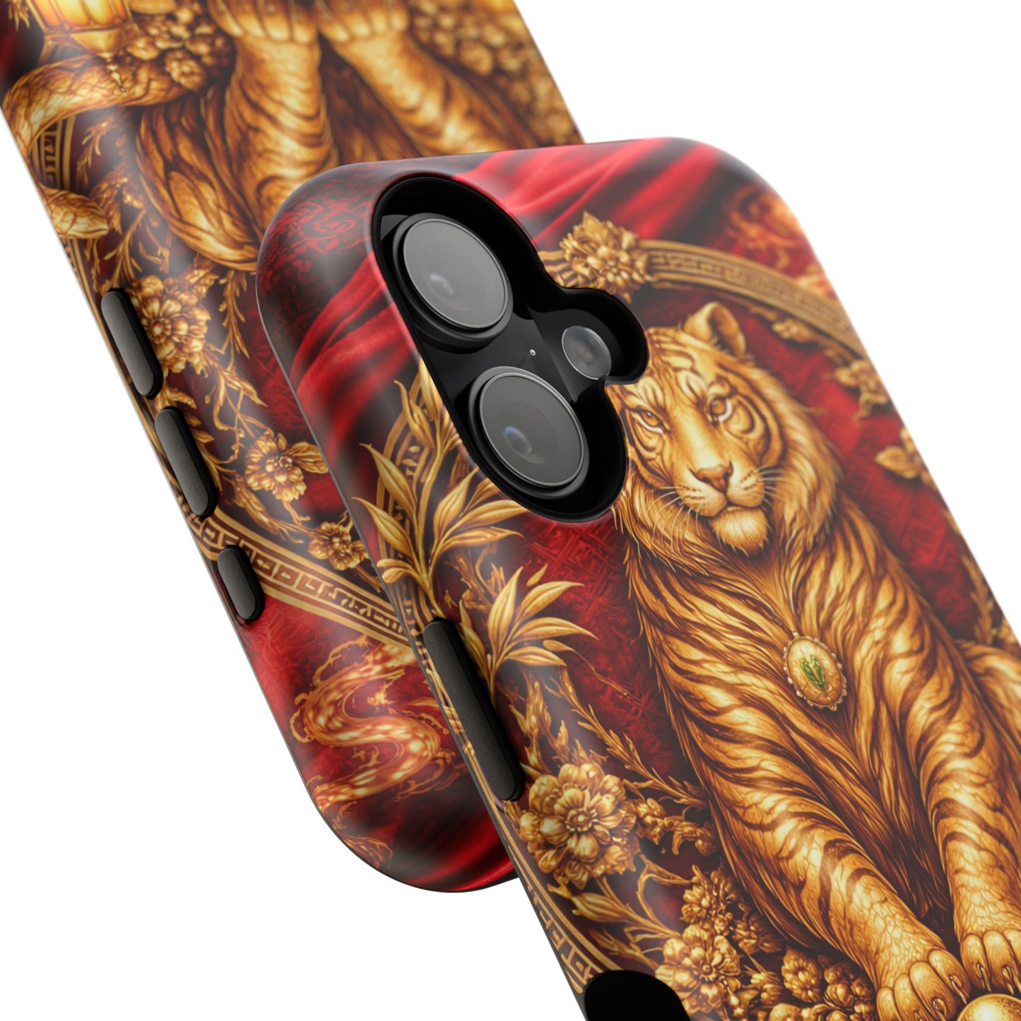 Tiger • Lunar Armor • Imperial Banner • Apple iPhone 17 Pro • MagSafe Tough Case