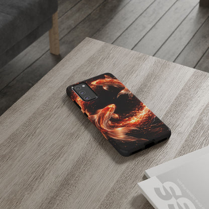 Fire Koi • Samsung Galaxy S20 • Tough Case • Wireless Friendly