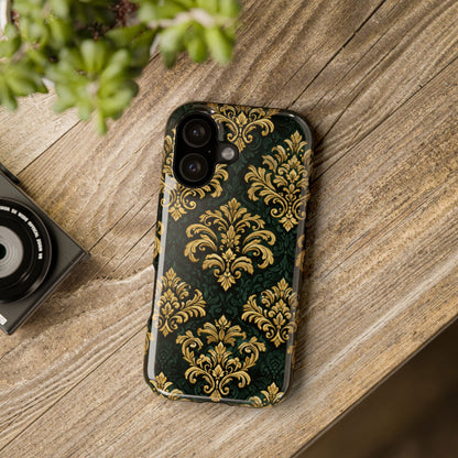 Valmont Atelier • Velvet Dynasty™ Royal Weave • iPhone 17 Pro • Tough Case • MagSafe®