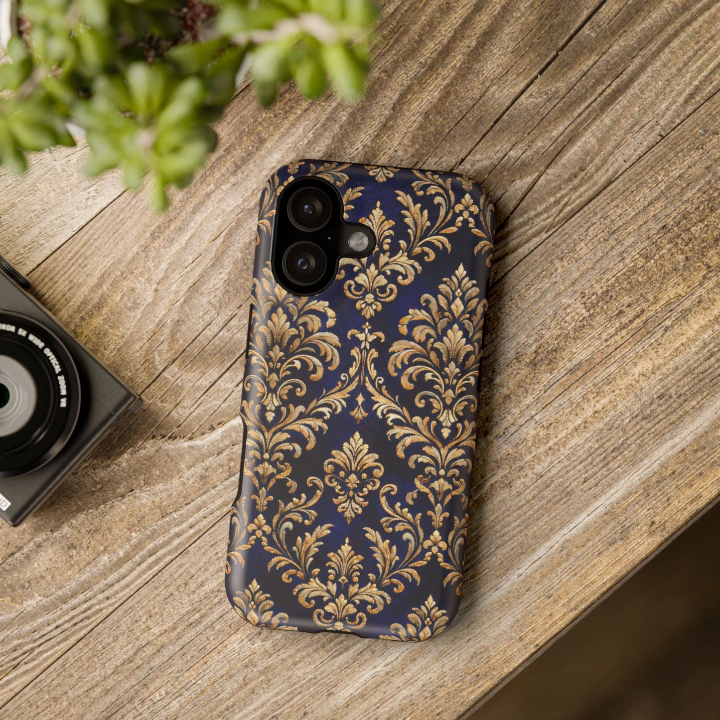 Veridian Époque • Velvet Dynasty™ Royal Weave • iPhone 17 Pro • Tough Case • MagSafe®