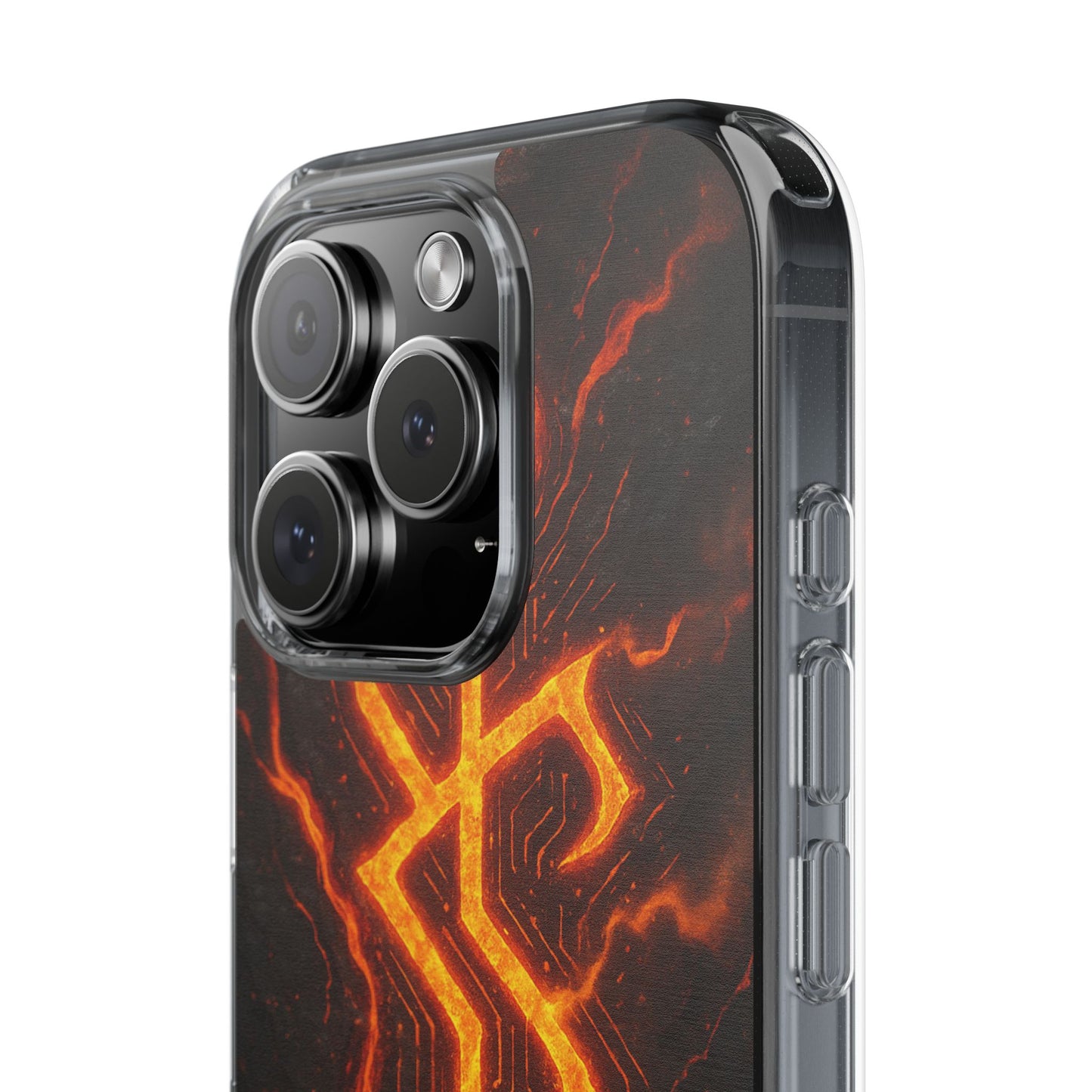 Molten Glyph • Apple iPhone 16 • Clear Case