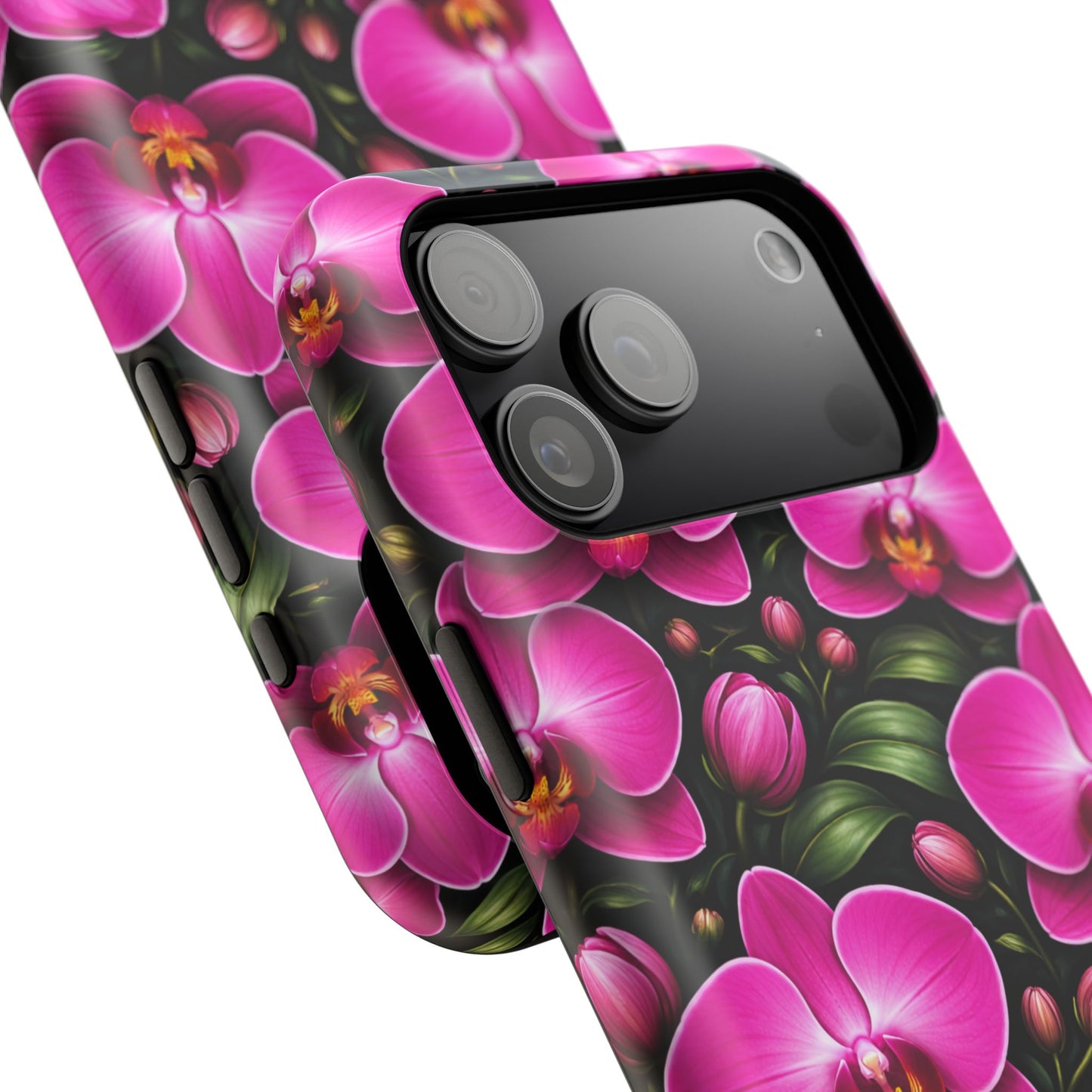 Velvet Orchid • Floral Fusion • Apple iPhone 17 Pro • MagSafe® Tough Case