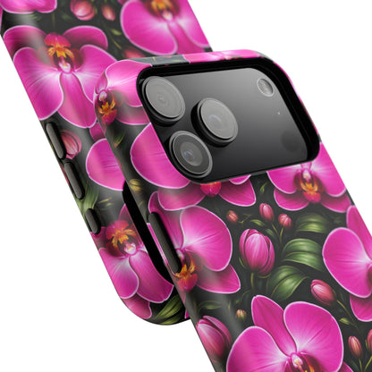 Velvet Orchid • Floral Fusion • Apple iPhone 17 Pro • MagSafe® Tough Case