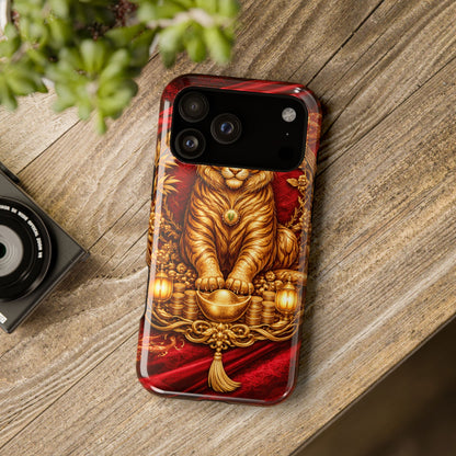 Tiger • Lunar Armor • Imperial Banner • Apple iPhone 17 Pro • MagSafe Tough Case