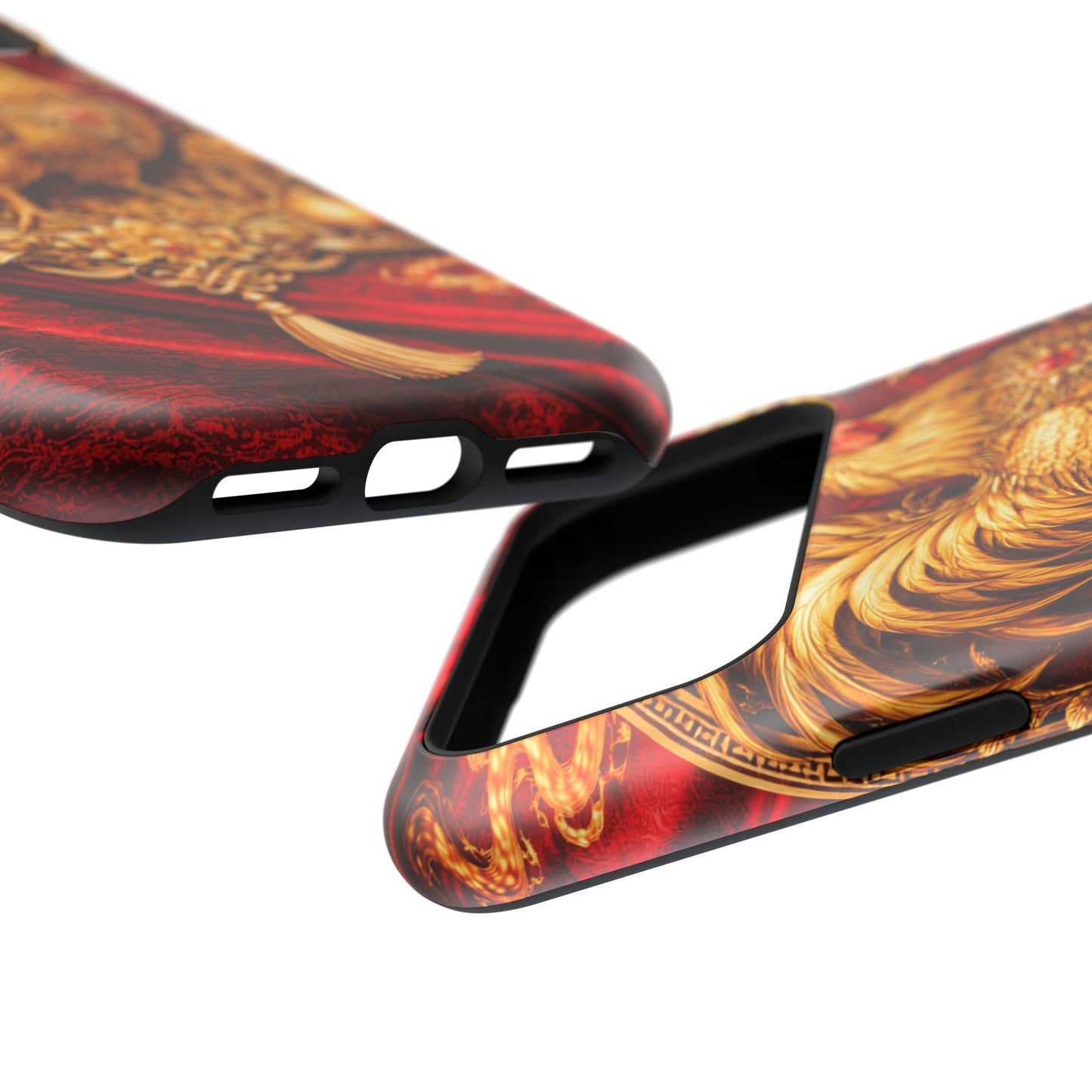 Rooster • Lunar Armor • Imperial Banner • Apple iPhone 17 Pro • MagSafe Tough Case