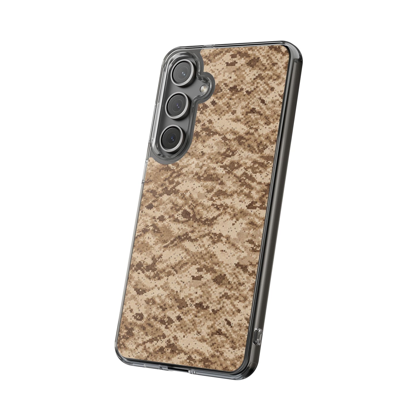 Desert Storm Camo • Samsung Galaxy S24 • Clear Case
