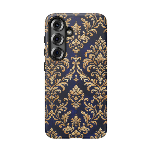 Veridian Époque • Velvet Dynasty™ Royal Weave • Samsung Galaxy S25 • Tough Case • Wireless Friendly