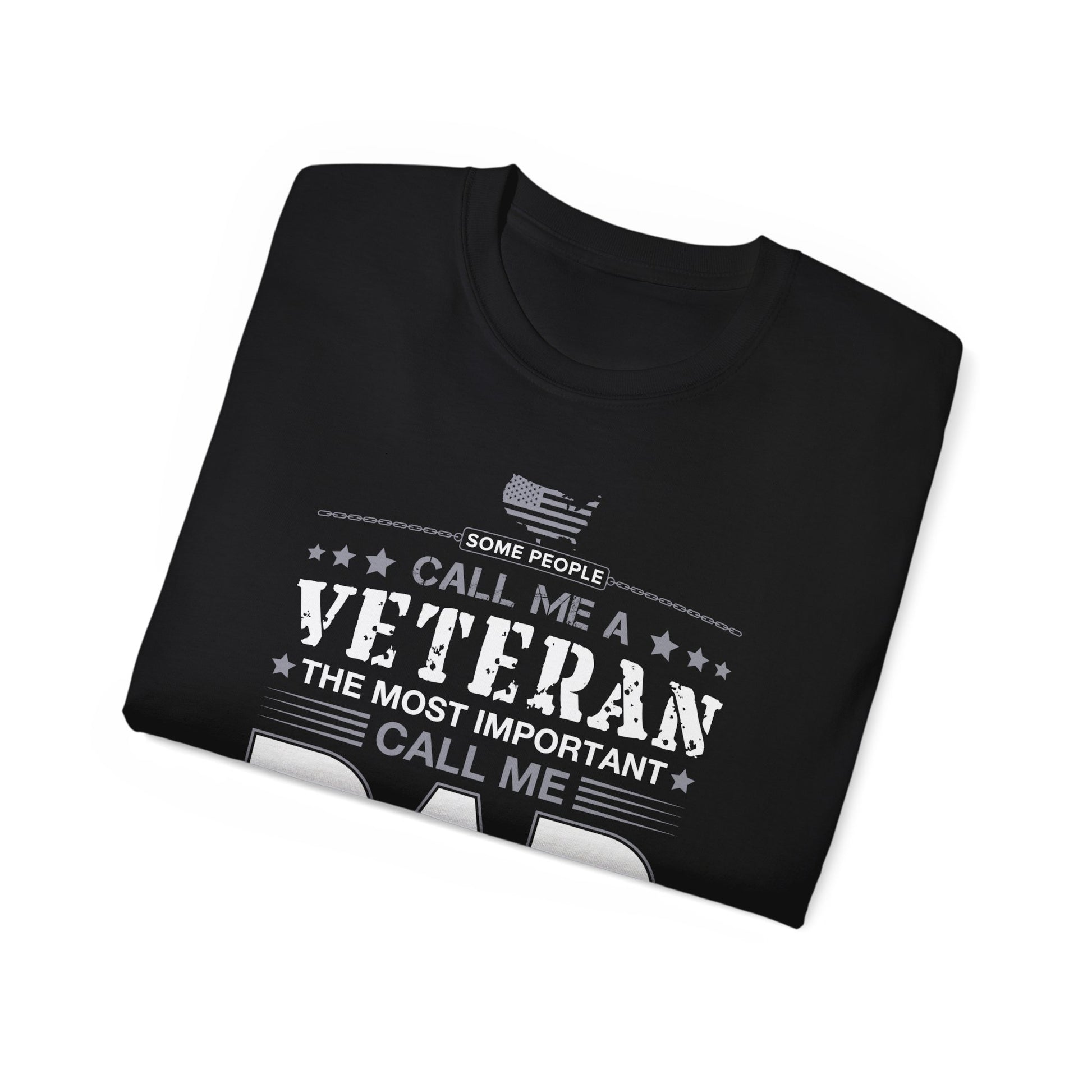 Veteran Dad • T-Shirt • Black Hat Pixels • Unisex apparel by Black Hat Pixels