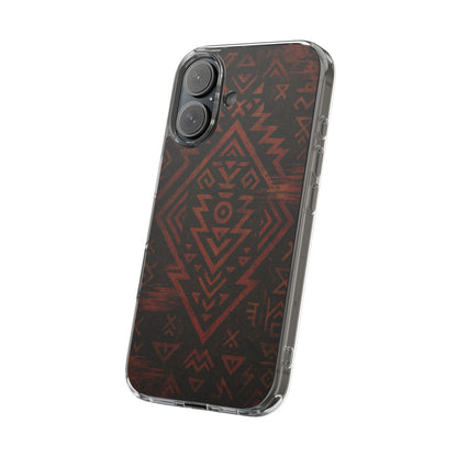 Tribal Glitch • Apple iPhone 16 • Clear Case