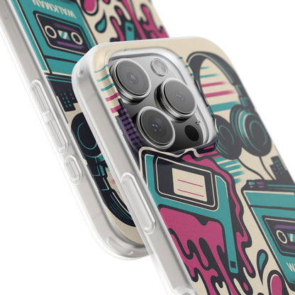 Retro Beats • Apple iPhone 16 • Flexi Clear Case