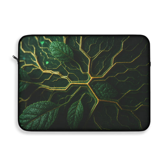 Macro Flora • Single Zipper Laptop Sleeve