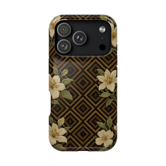 Velvet Bloom • Apple iPhone 17 Pro • MagSafe® Tough Case