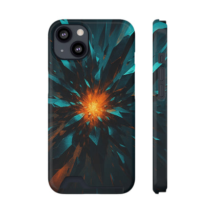 Shard Synergy • Apple iPhone 13 • MagSafe® Tough Case with Card Holder