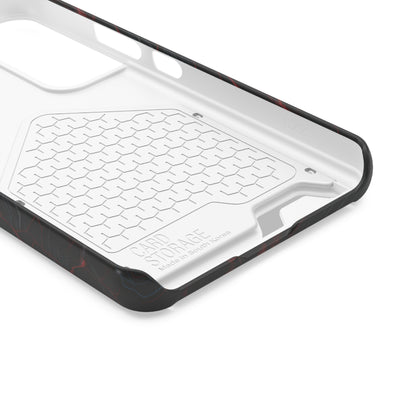 Binary Vein • Samsung Galaxy S22 • MagSafe® Tough Case with Card Holder