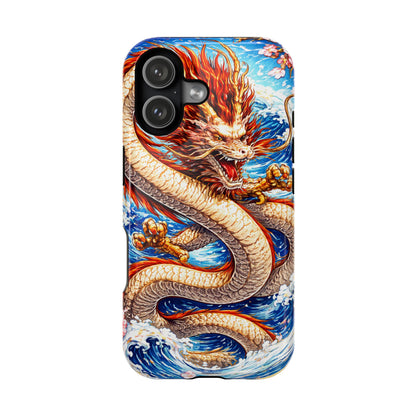 Heaven’s Mandate – Sovereign Oath • Obsidian Irezumi™ • Apple iPhone 17 Pro • MagSafe Tough Case