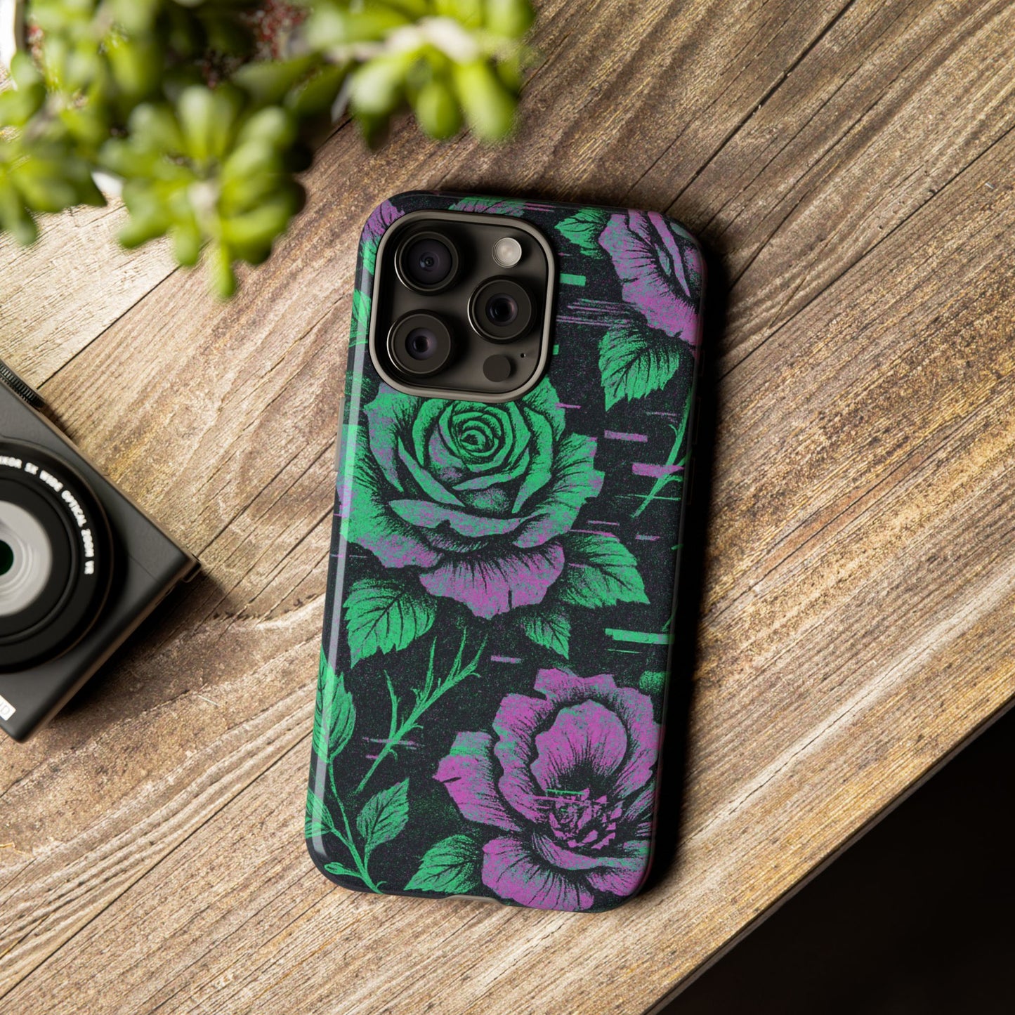 Bruised Blooms • Apple iPhone 15 • MagSafe® Tough Case