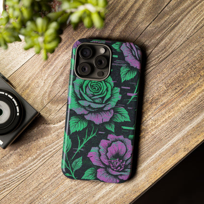 Bruised Blooms • Apple iPhone 15 • MagSafe® Tough Case