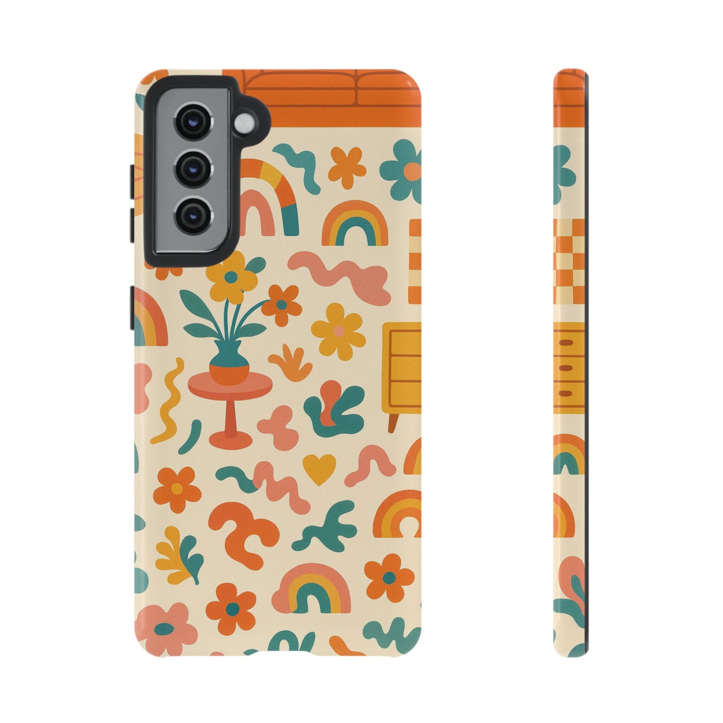 Dopamine Decor • Samsung Galaxy S21 • Tough Case • Wireless Friendly