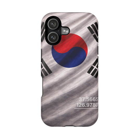 South Korea • Street Sovereign – Seoul Vector • Apple iPhone 17 Pro • MagSafe® Tough Case