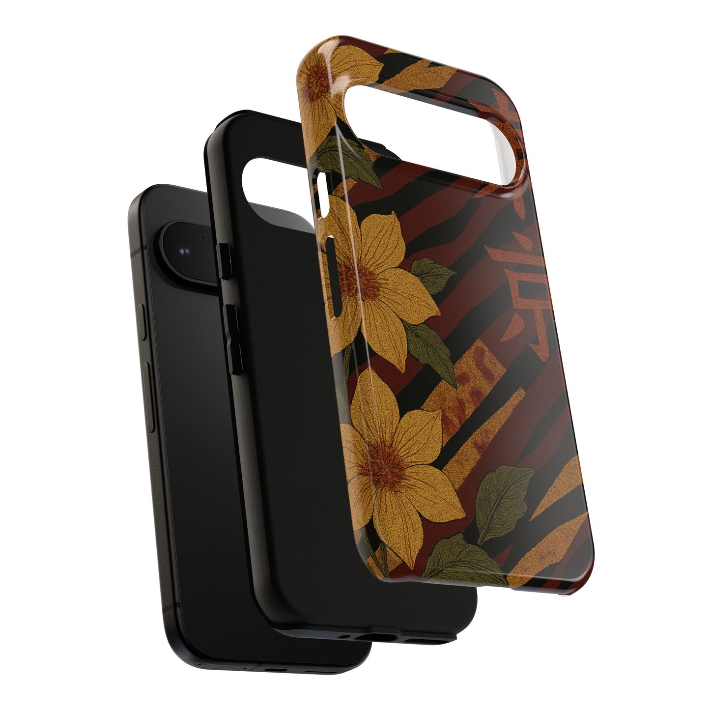 Tiger Petal • Google Pixel 9 • Tough Case • Wireless Friendly