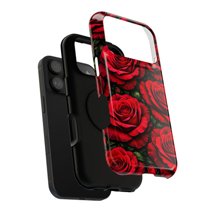 Velvet Authority • Floral Fusion • Apple iPhone 17 Pro • MagSafe® Tough Case