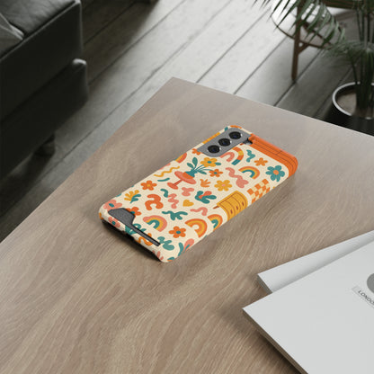 Dopamine Decor • Samsung Galaxy S21 • MagSafe® Tough Case with Card Holder