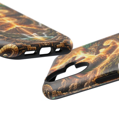 Coatl • Feathered Dominion • Empire of the Fifth Sun™ • Apple iPhone 17 Pro • MagSafe Tough Case