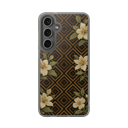 Velvet Bloom • Samsung Galaxy S24 • Clear Case