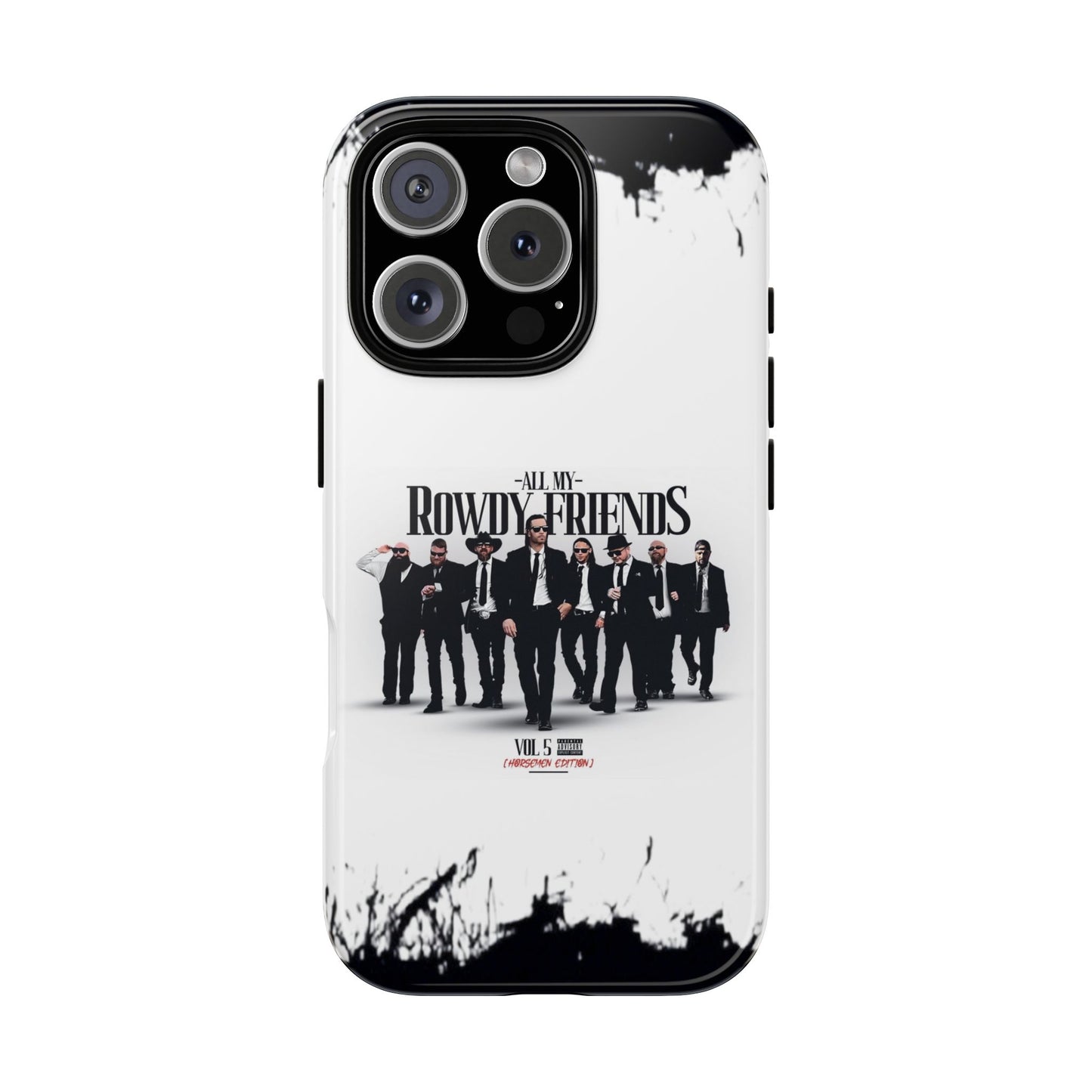 All My Rowdy Friends • Apple iPhone 16 • Tough Case • Jon Conner X BHP Collab • MagSafe®