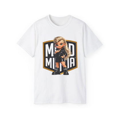 Velora Luxe • Silent Authority • Mood Militia • T-Shirt • Black Hat Pixels • Unisex