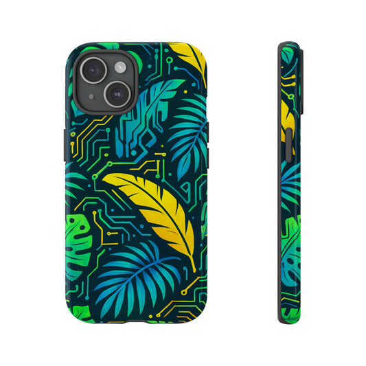 Cyber Tropics • Apple iPhone 15 • MagSafe® Tough Case