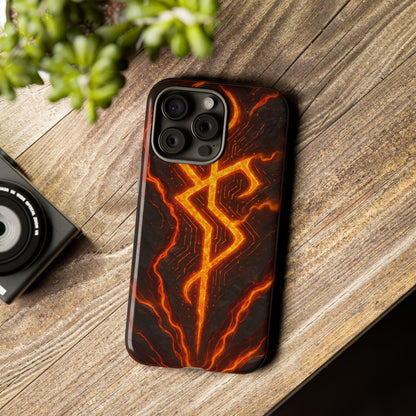Molten Glyph • Apple iPhone 15 • MagSafe® Tough Case
