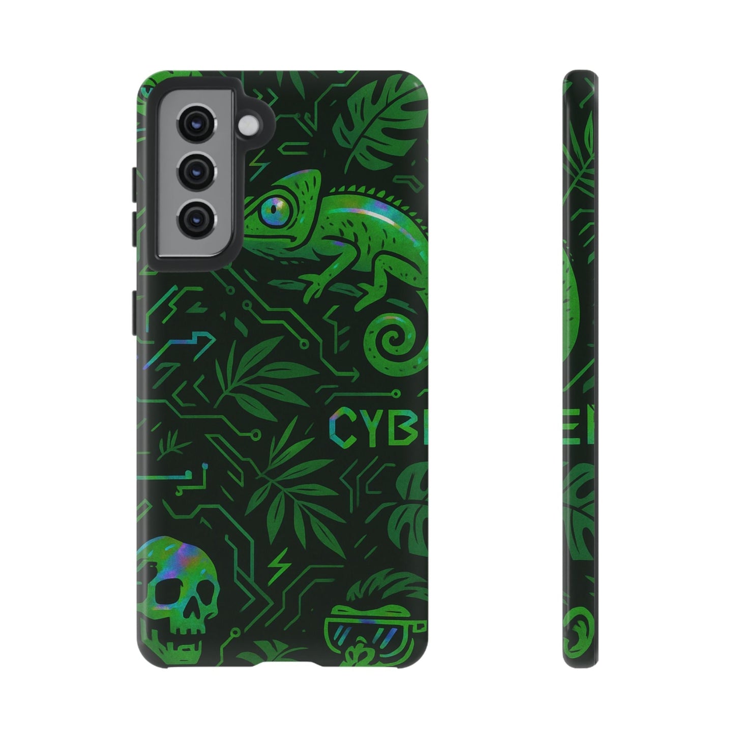 Digital Jungle • Samsung Galaxy S21 • MagSafe® Tough Case phone case by Black Hat Pixels